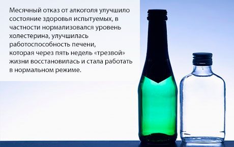 Ein Monat ohne Alkohol regeneriert die Leber