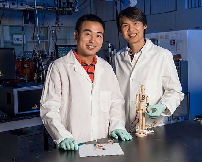 Selbstheilendes, empfindliches Material geschaffen