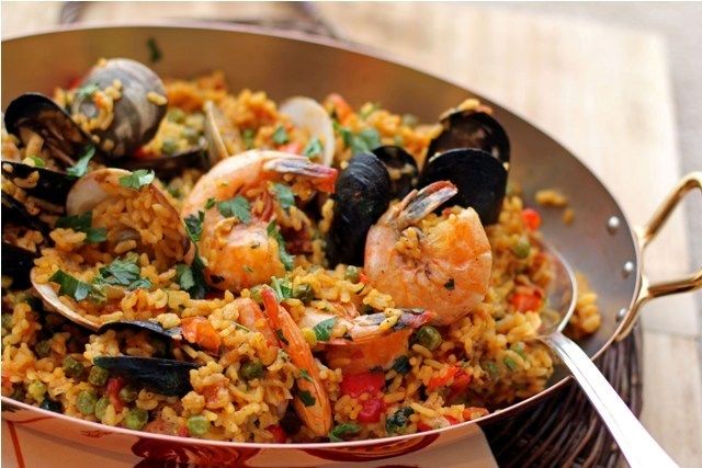47. Paella mit Meeresfrüchten, Spanien